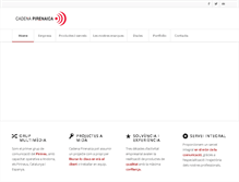 Tablet Screenshot of cadenapirenaica.com